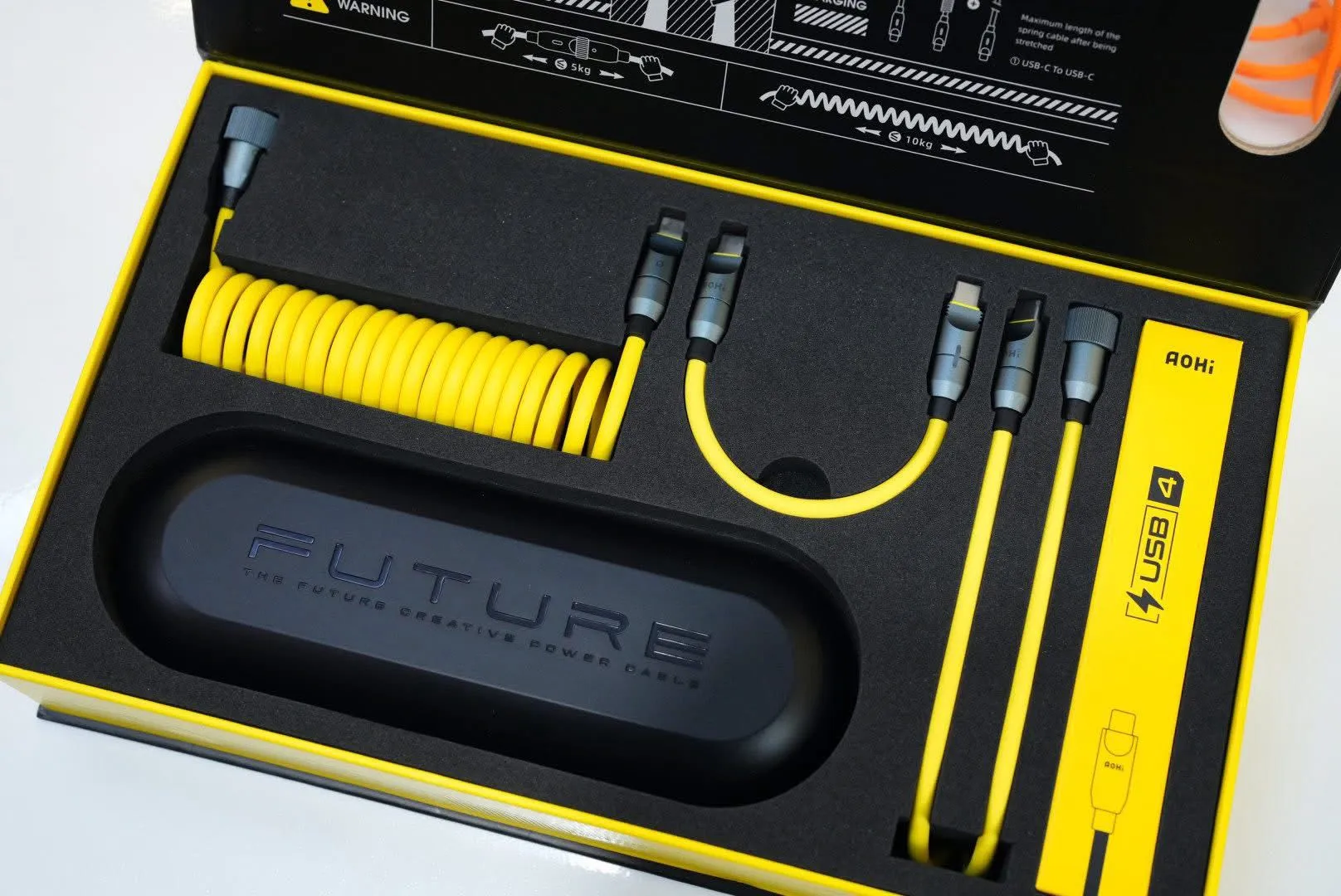 6 Lý Do Nên Chọn Bộ Cáp Sạc Nhanh Aohi The Future Creative 240W | iAohi.VN