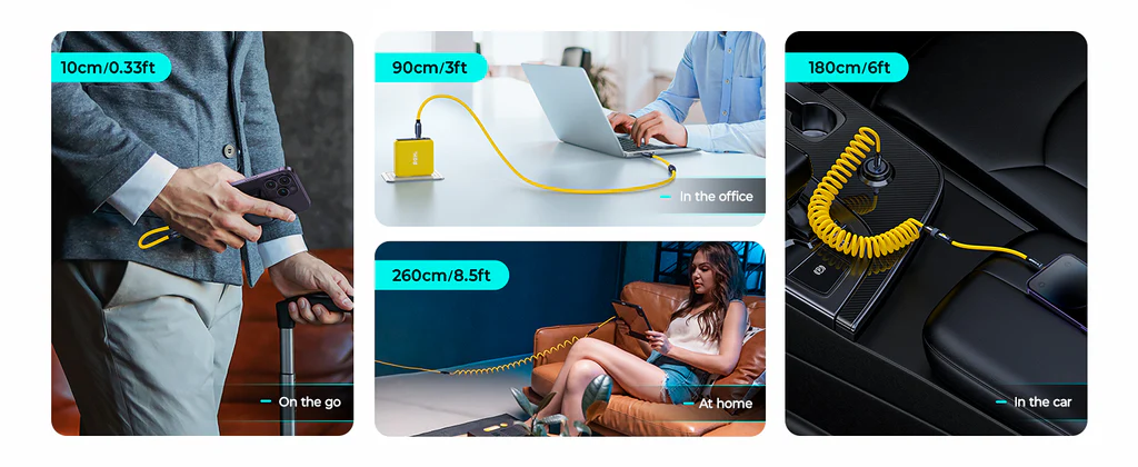 6 Lý Do Nên Chọn Bộ Cáp Sạc Nhanh Aohi The Future Creative 240W | iAohi.VN