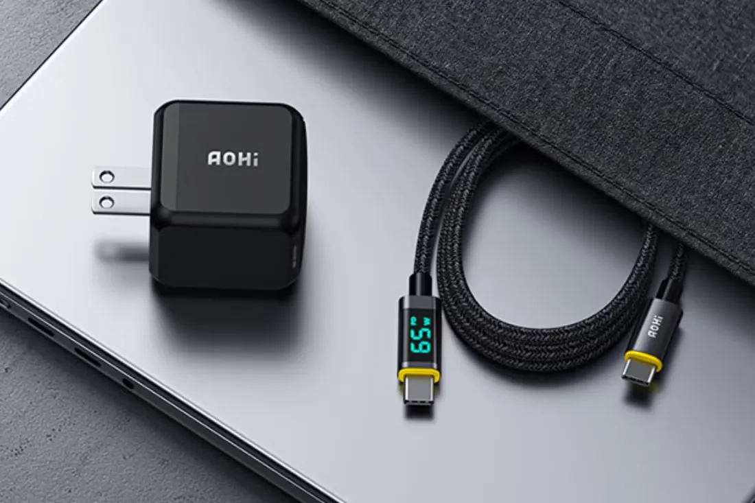 Bộ Sạc GaN Aohi Magcube 65W: Nhỏ Gọn, Mạnh Mẽ, Sạc Siêu Nhanh | iAohi.VN Phân Phối Chính Hãng