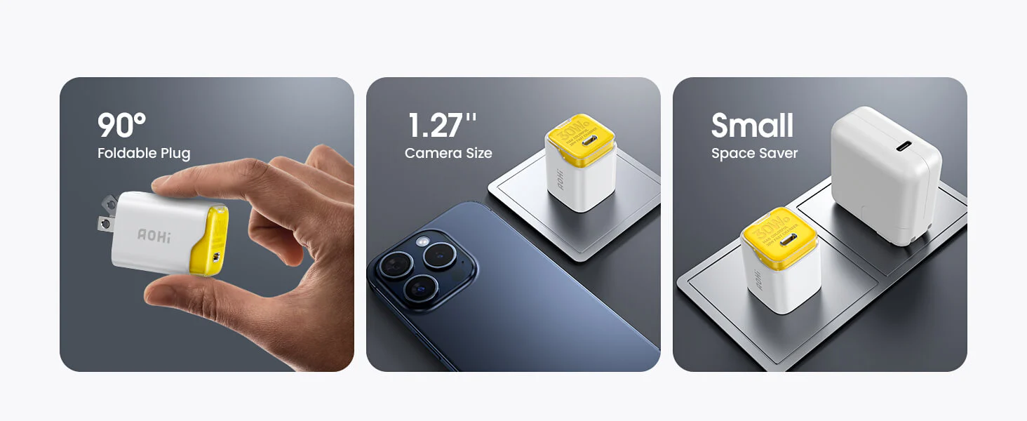 Sạc Nhanh GaN+ Aohi Magcolorful 30W | iAohi.VN Phân Phối Chính Hãng