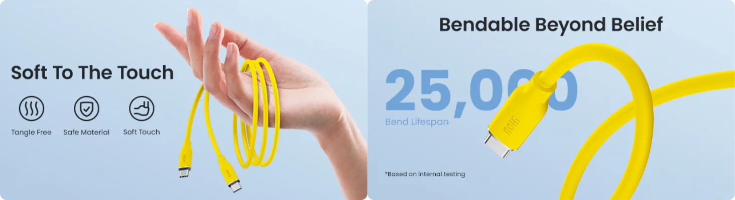 Cáp Sạc Nhanh AOHI 140W PD 3.1 USB-C Dài 1M | iAohi.VN Phân Phối Chính Hãng