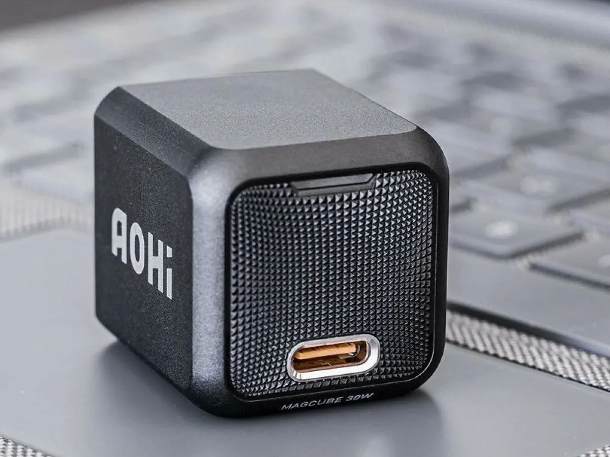 Củ Sạc Nhanh Aohi Magcube 30W – Nhỏ Nhất Thế Giới, Chuẩn GaN+