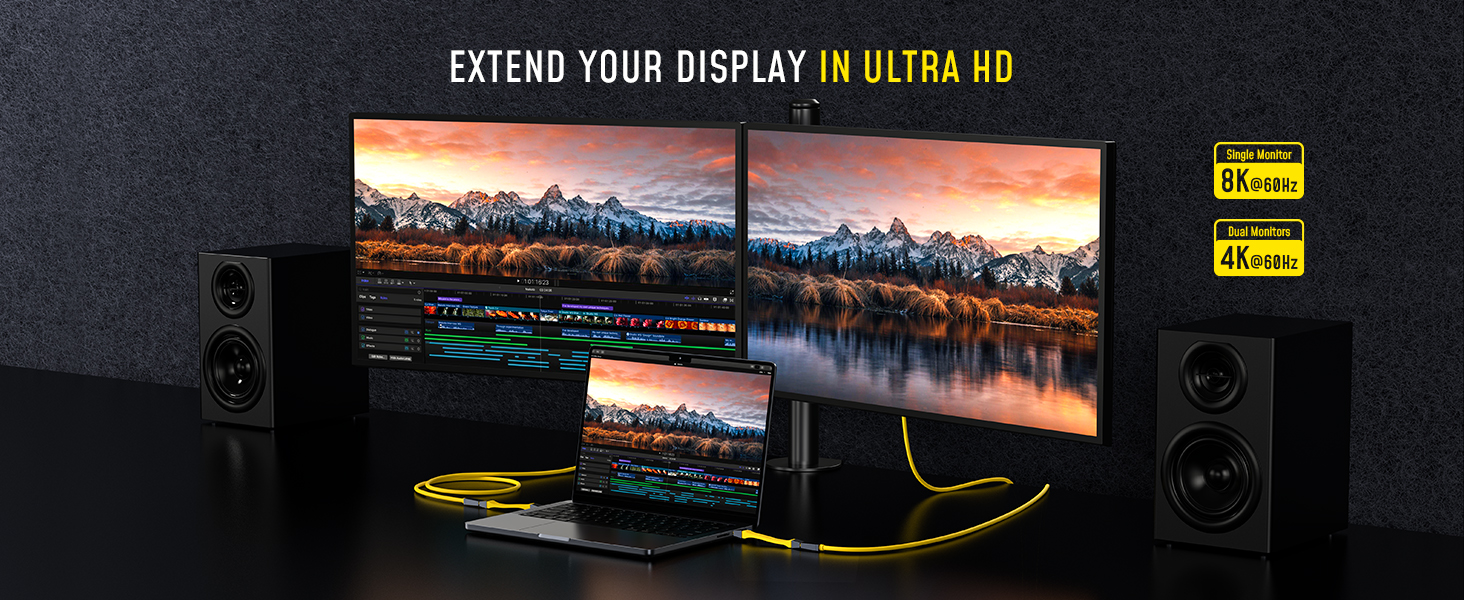 Bộ Cáp USB4 PD 3.1 4 Trong 1 AOHI The Future (40Gbps/ 240W/ 8K) | iAohi.VN Phân Phối Chính Hãng