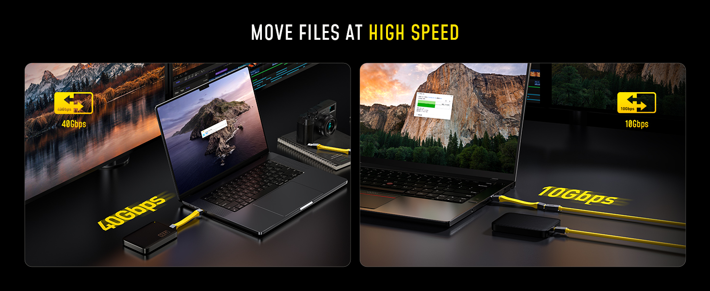 Bộ Cáp USB4 PD 3.1 4 Trong 1 AOHI The Future (40Gbps/ 240W/ 8K) | iAohi.VN Phân Phối Chính Hãng