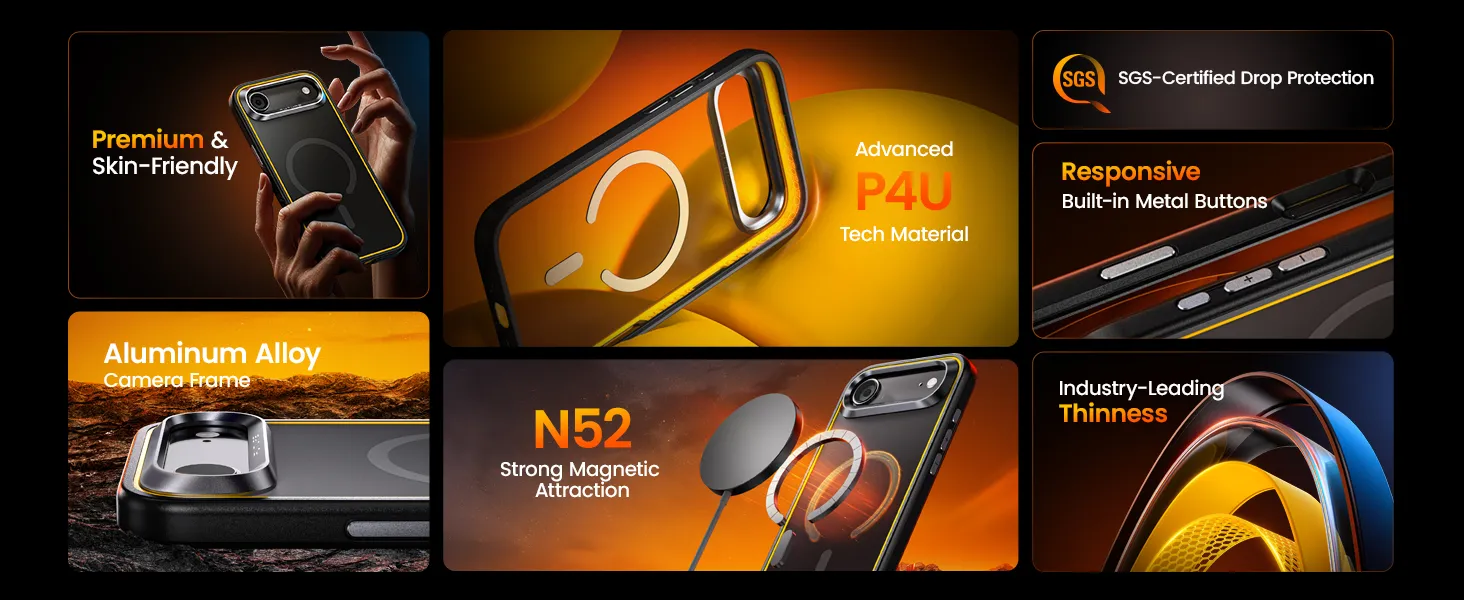 Ốp Lưng iPhone 17 Air Aohi The Future MagArmor | iAohi.VN Phân Phối Chính Hãng