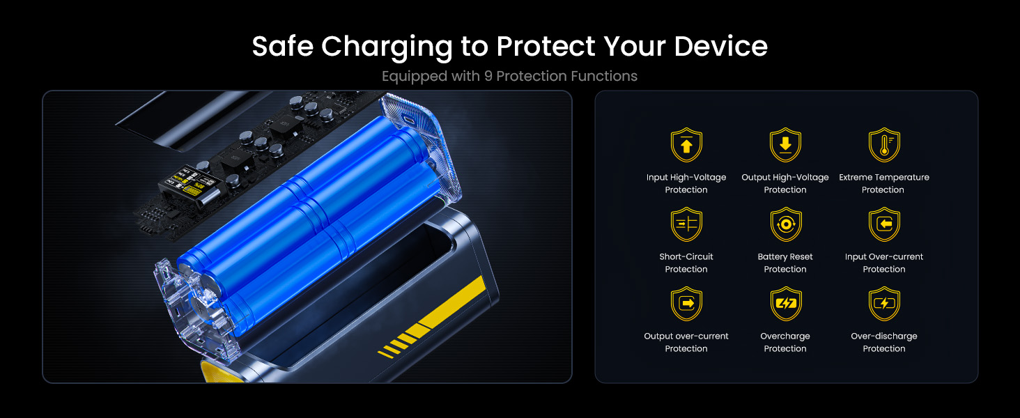 Tính Năng Bảo Vệ An Toàn Của Pin Dự Phòng AOHI Startship