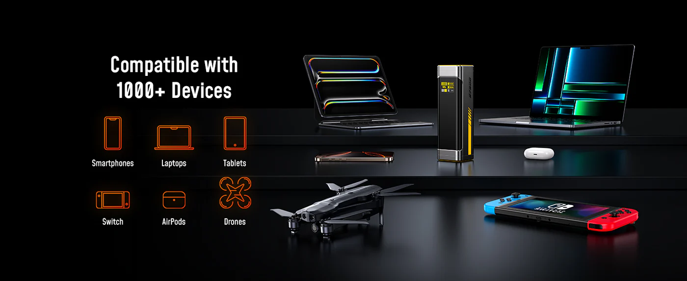 Pin Dự Phòng Aohi The Future Starship 240W 27.600mAh